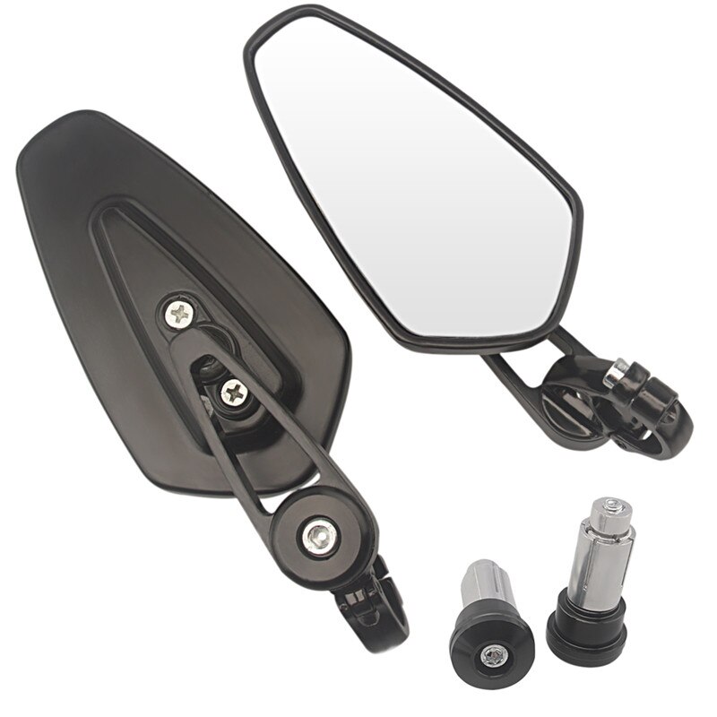 1 Paar 7/8 "22Mm Motor Achter Spiegels Motor Accessoires Achteruitkijkspiegel Zijspiegels Voor Moto Handvat Accessoires