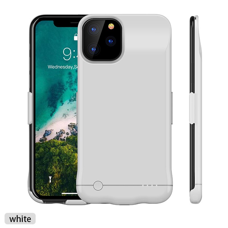 Oplaadbare Case Voor iPhone 11 Pro Max Mobiele Telefoon Externe Batterij Case voor iPhone11 Powerbank Backup Batteria