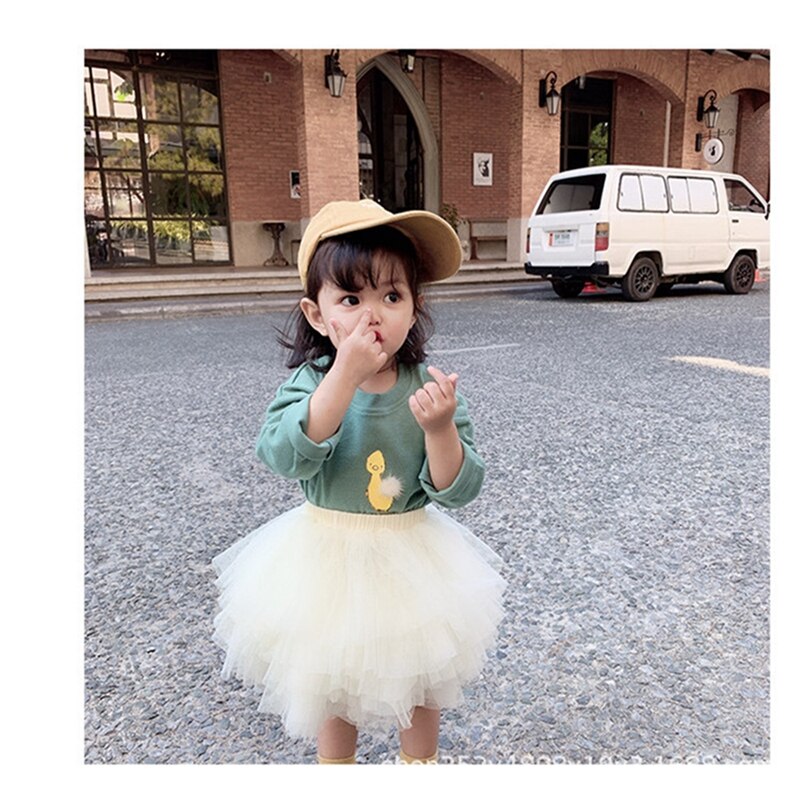 bébé filles Tutu jupe moelleuse princesse Ballet danse Tutu maille jupe enfants gâteau jupe mignon filles vêtements