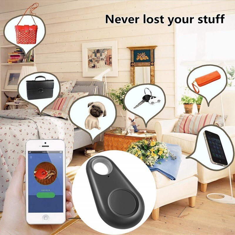 Smart Wireless 4.0 Key Anti Lost Finder Tracker Car Alarm GPS Locator Wireless Positioning Wallet Pet Key Auto Accessories