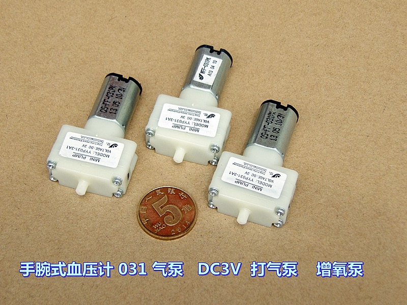 Dc3v mini luchtpomp druk zuurstofpomp luchtpomp voor bloeddrukmeter & aquarium