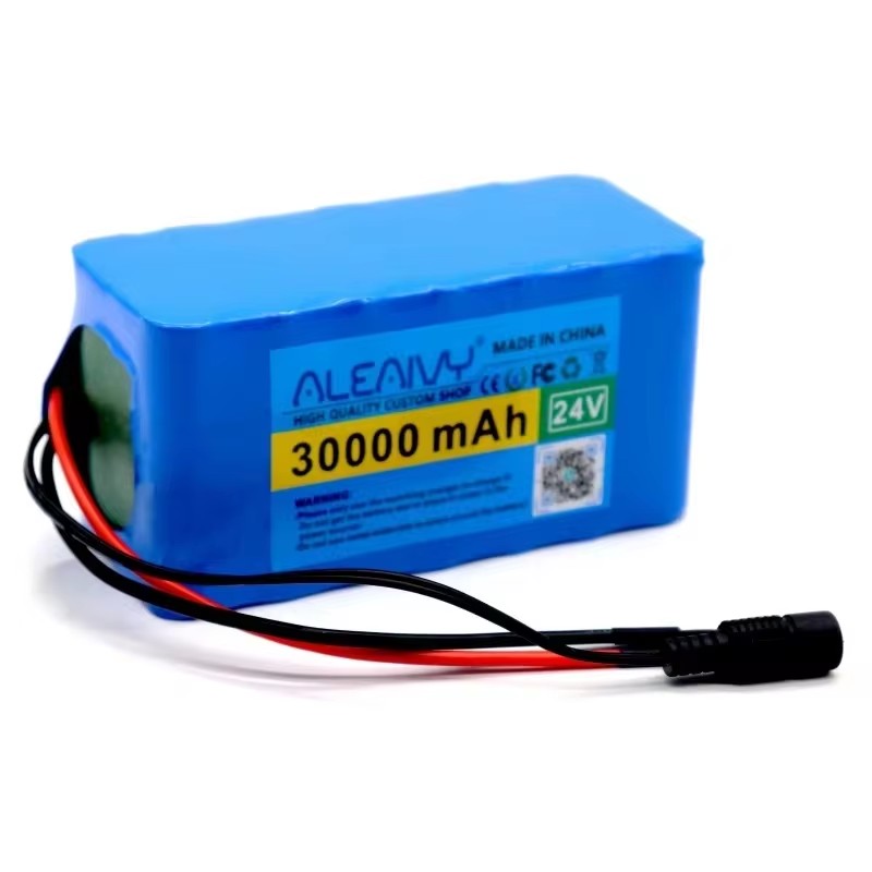 24V 30000mAh 7S3P 18650 Rechargeable Batteries 24V Lithium Battery Wheelchair Battery 7s3p Battery Pack for Bicycle