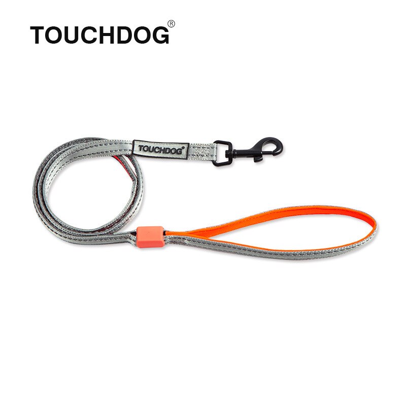 Touchdog koiran valjaat led valot koiran talutushihna heijastavat koiran kaulapannat valjaat koirille lemmikkitarvikkeet pienet keskisuuret koirat: Tdle 00080e / L