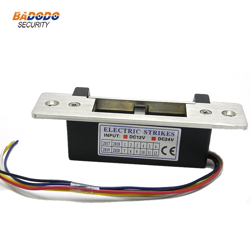 ANSI US Standard DC12V Heavy Duty Electric Strike lock fail safe or fail secure adjustable 400kg holding force
