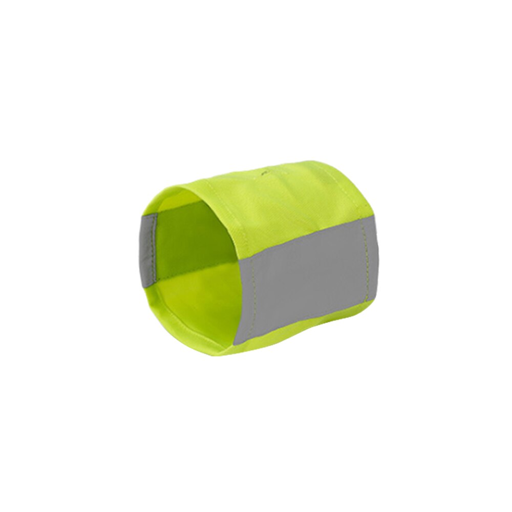 Pet Dog Neckerchief Triangular Bandage Safety Reflecting Pet Neckerchief Scarf Safety Walking Pet Accessories Supplies: Green / M