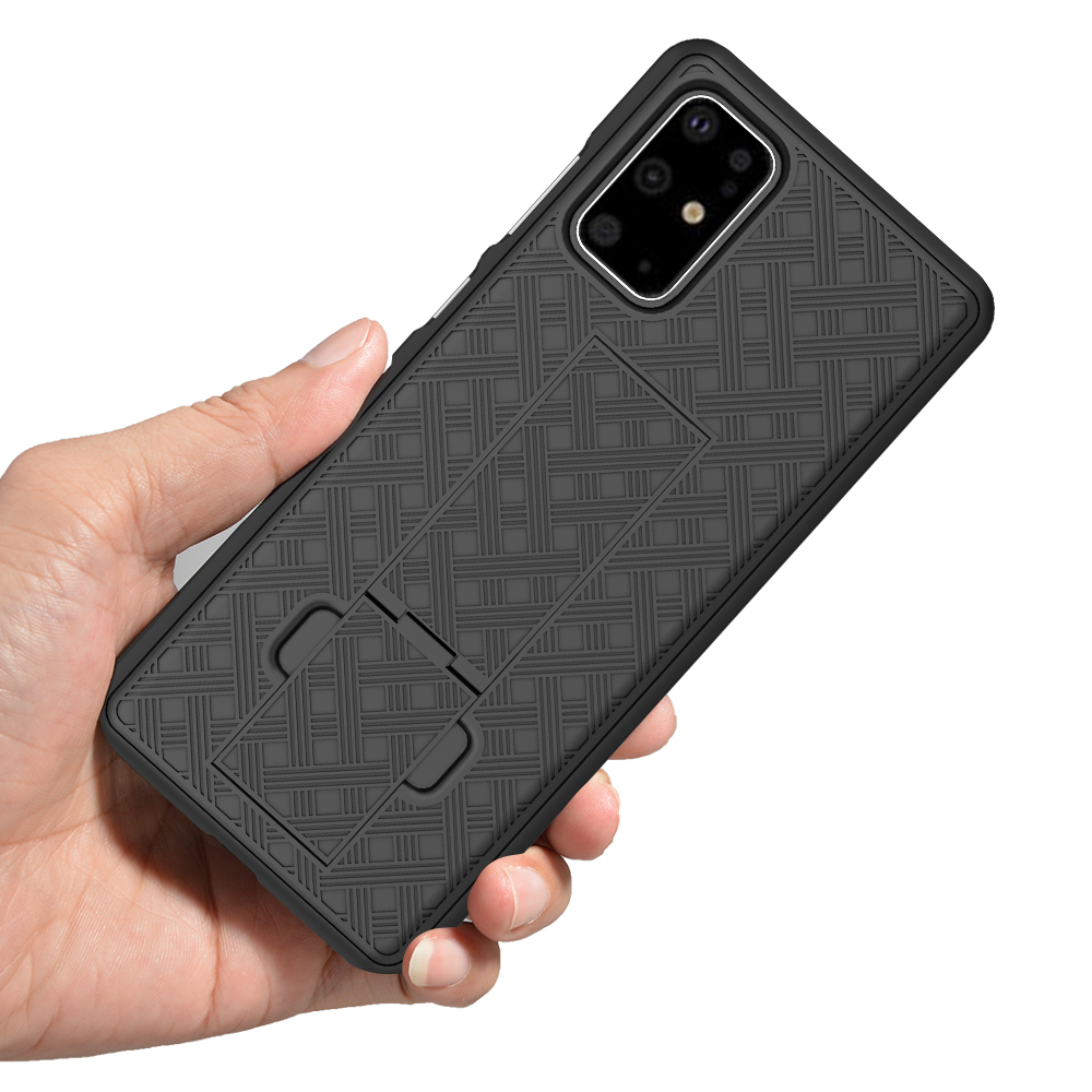 Sportowe etui z futerałem na pasek zaczep na pasek odporny na wstrząsy pokrywa dla Samsung Galaxy S20 FE S21 Ultra S9 Plus S10e uwaga 10 uwaga 20 okładka telefonu