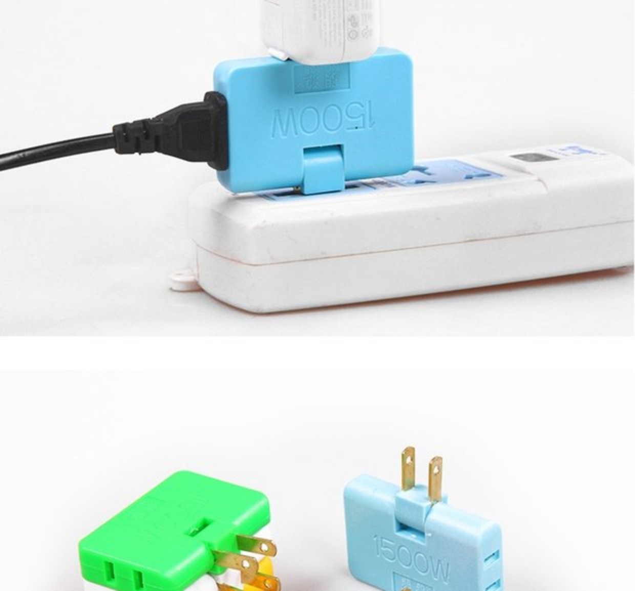 Three plug power converter to interface conversion one pull plug 1 portable three travel one turn one minute three socket 3