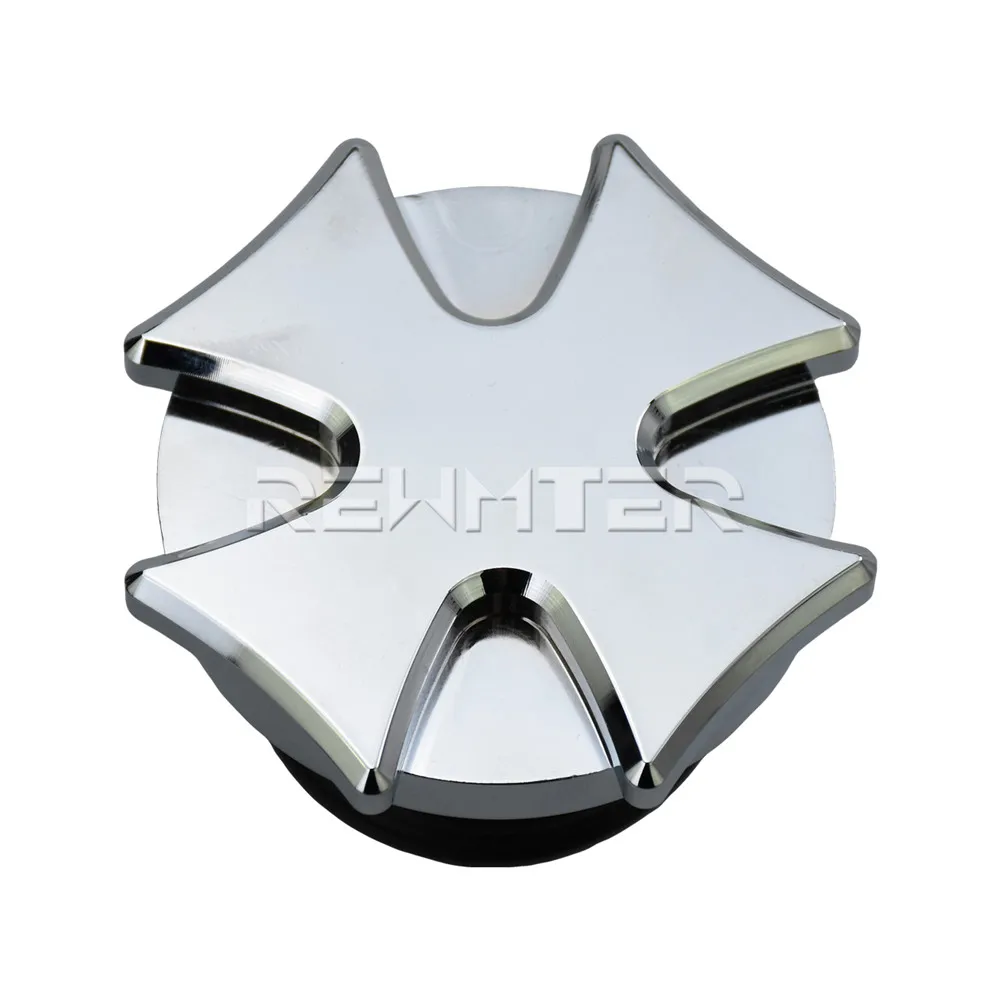 Motorcycle CNC Aluminum Fuel Gas Tank Vented Decorative Oil Cap For Harley Touring Road King Softail Dyna Sportster XL 1200 883