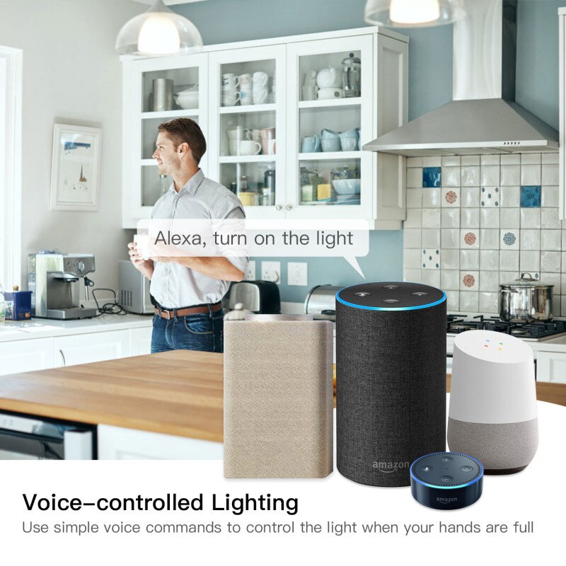 Concealed Smart Switch 2 Way Dual Control Smart Wifi Smart On-off Smart Life/Tuya App Control Switch For Alexa Google Home