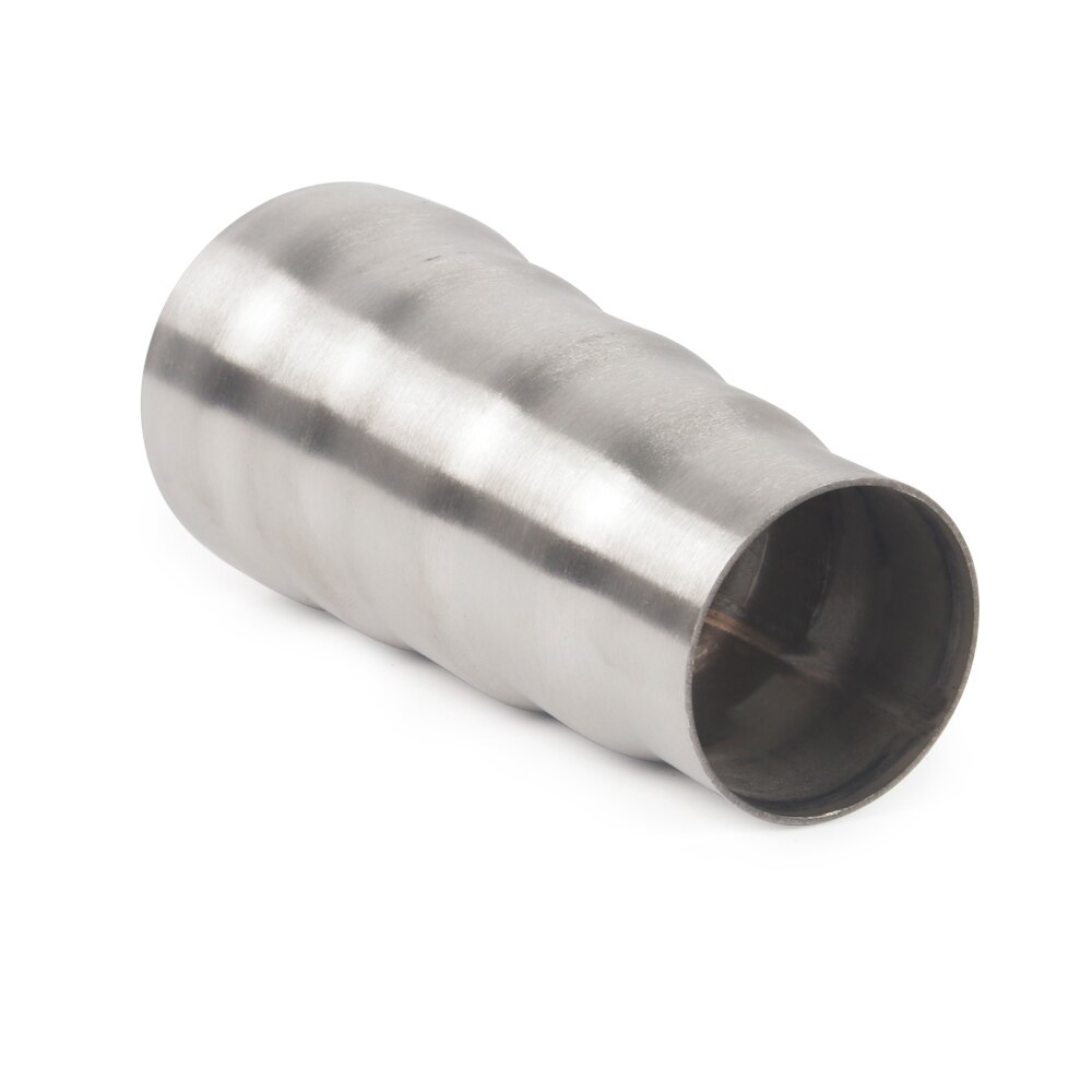 Universal Car Stainless Steel Standard Exhaust Reducer Connector Pipe Tube 5 Step Reducer Adapter