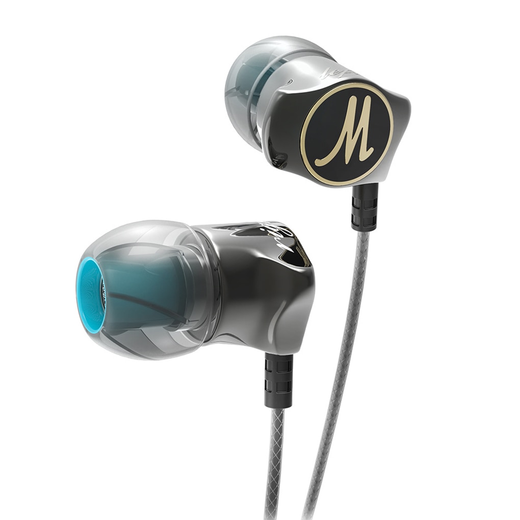 Qkz DM7 Oortelefoon Metal Stereo Geluidsisolerende In-Ear Headset Ingebouwde Microfoon Hifi Zware Bas 3.5 Mm oordopjes