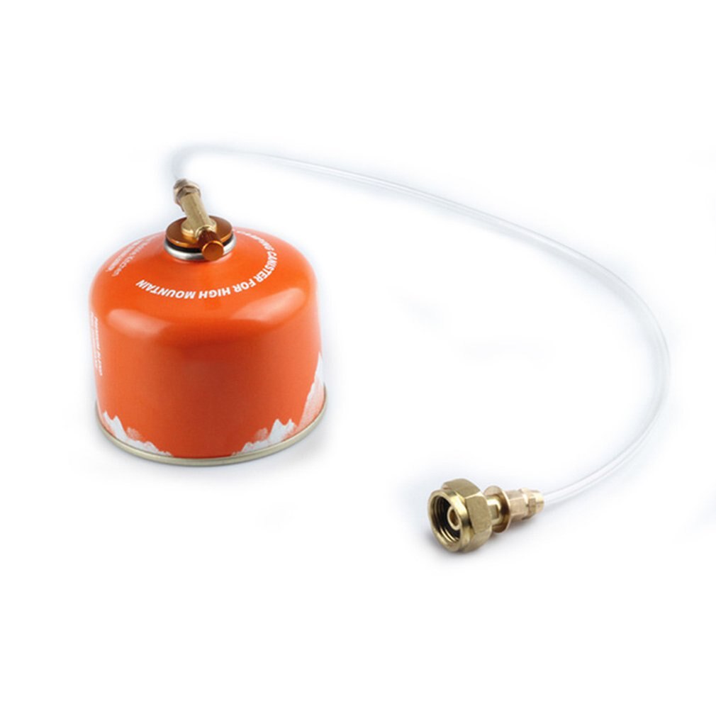 Outdoo Camping Gas Stove Adapter Tank Gas Flat Tank Valve Gas Round Coupler Gas Charging Accessories Camping Kit
