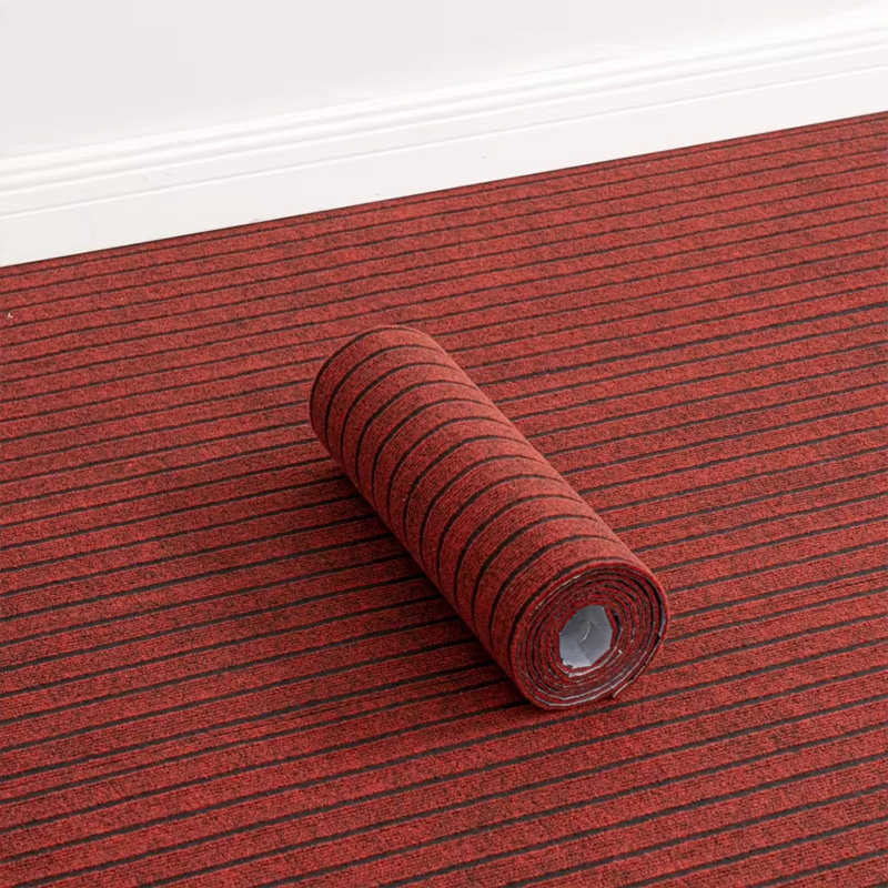 Tapis auto-adhésif antidérapant absorbant, tapis de sol en PVC réutilisable et amovible, autocollant de sol pour bureau, maison, hôtel, escalier, DIY bricolage