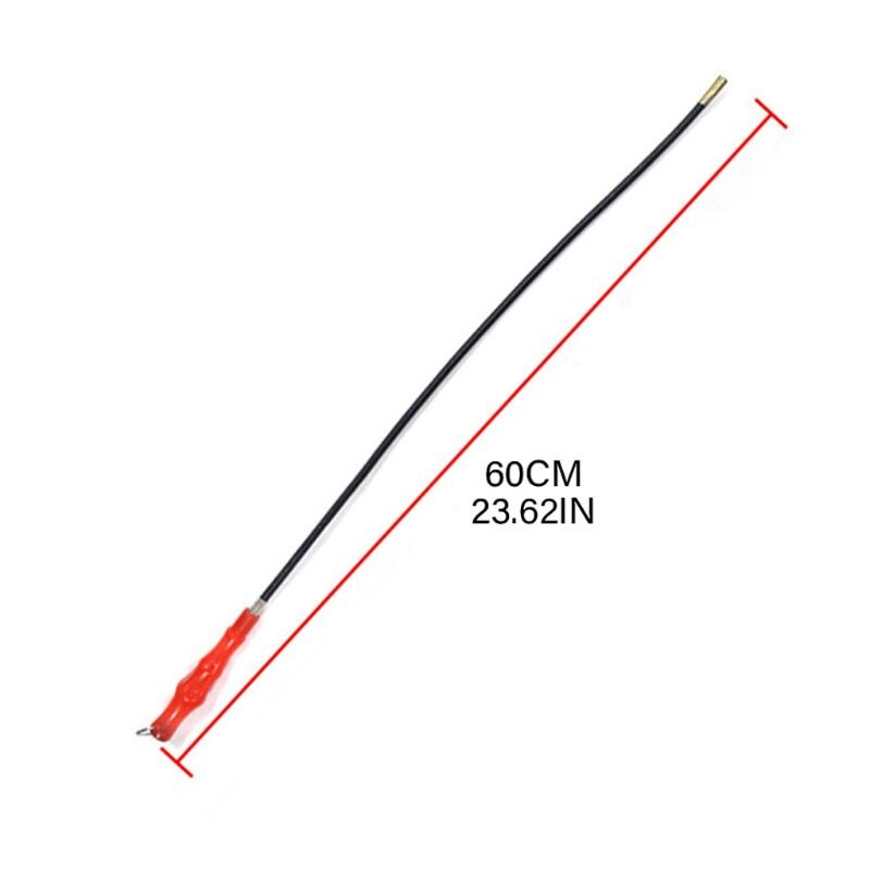 60cm joustava magneettinen pickup työkalu magneetti autotalli työkalu korjaus poiminta punainen muovinen kahva taivutettava metalli tarttuja