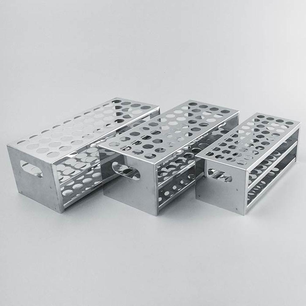 Laboratory Supplies Test Tube Rack Experimental Storage Equipment Chemistry teaching Aluminum Test Tube Rack