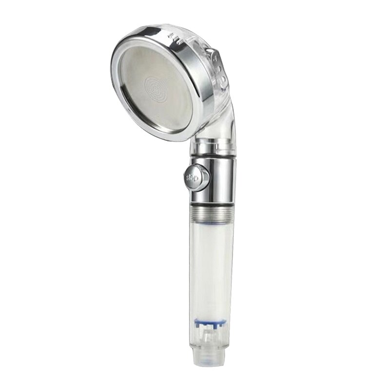 Bath PP Pure Cotton Water Filter Water Purifier Shower Head Stop Button Bidet High Pressure Water Saving Hand Sprayer Shower Set