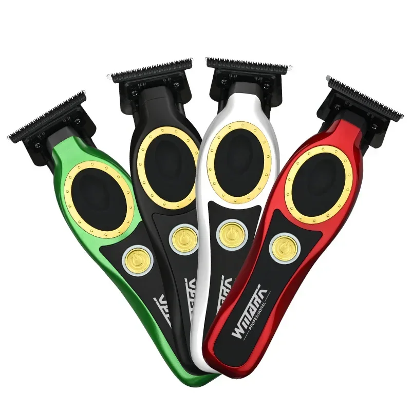 Electric Clippers WMARK NG-7230 Men's Oil Head Engraving Scissors Charging Base Hair Salon