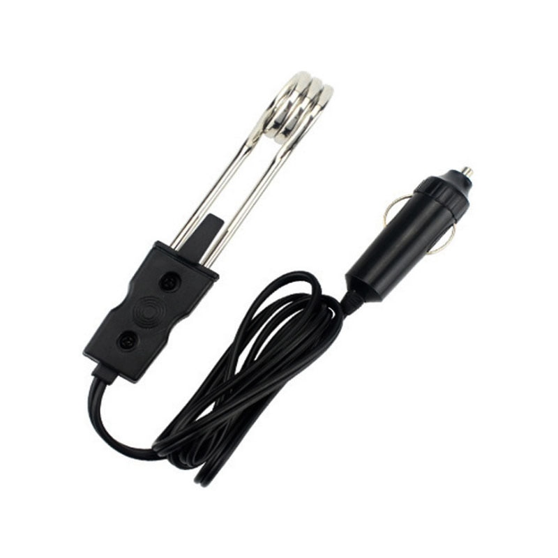Calentador de agua para bebidas de coche, dispositivo eléctrico de inmersión de 12V, para té y café, portátil, seguro, automático