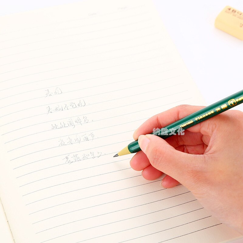 1 pcs Best 2.0 mm 2B Lead Holder Wooden Click type Mechanical Drafting Drawing Pencil with a sharpener