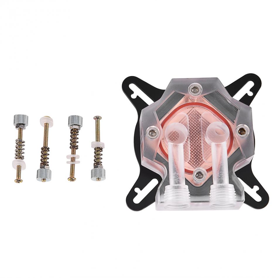 GPU Water Cooling Block Double ChannelG1/4 GPU Water Cooler Block Universal for GPU Computer Water Cooling System Waterblock