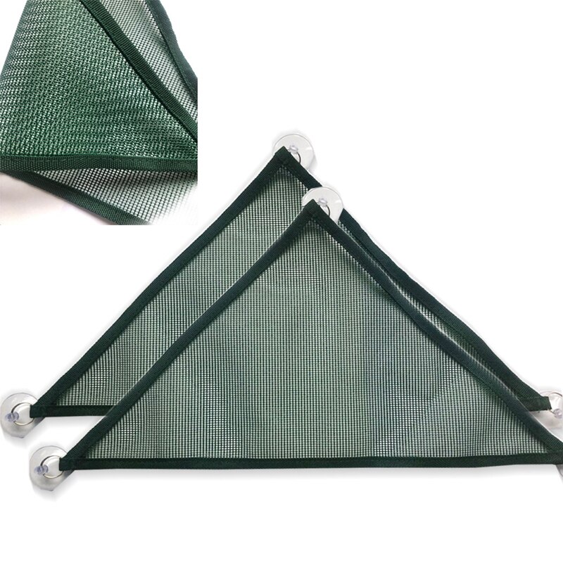 Hamaca para Reptiles, Reptiles, lagarto, esquinas triples, juguetes con ventosas, 4 piezas