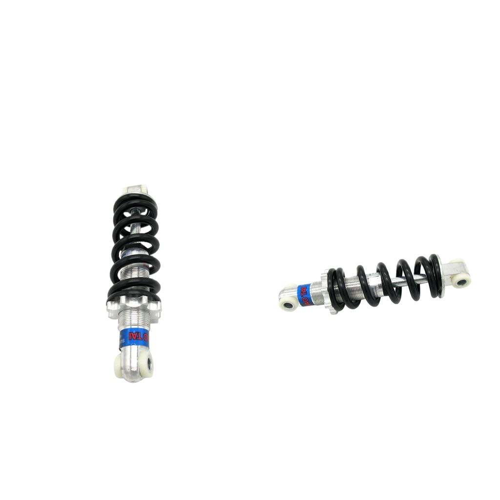 2pcs 6.7 inch 170mm Rear Shock Absorber Sensa-Trac Suspension Spring Set for ATV 4 Wheeler Quad Bikes Moped Scooter