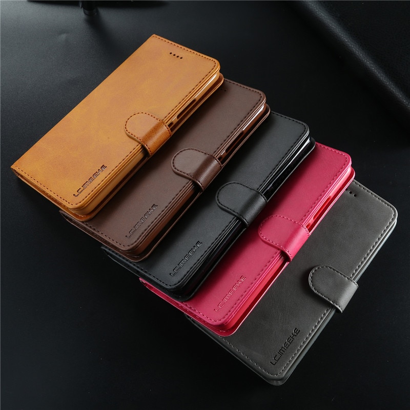 Voor Samsung A6 Plus Case Lederen Vintage Portemonnee Cover Hoesjes Samsung Galaxy A6 Case Flip Telefoon Gevallen Voor Smasung a6