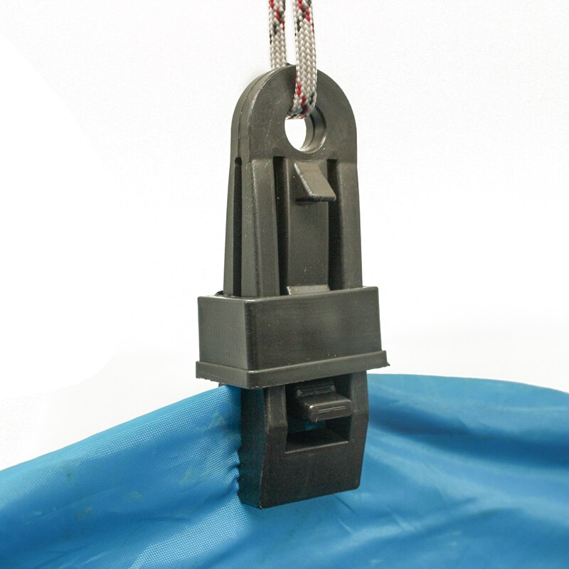 1PC Grote Tent Clip Camping Accessoires 6 Kleur 8.5CM Tent Clip Camping Equipment Tenten Ultralight Outdoor Wandelen Accessoires: ZPPJ0047B-black