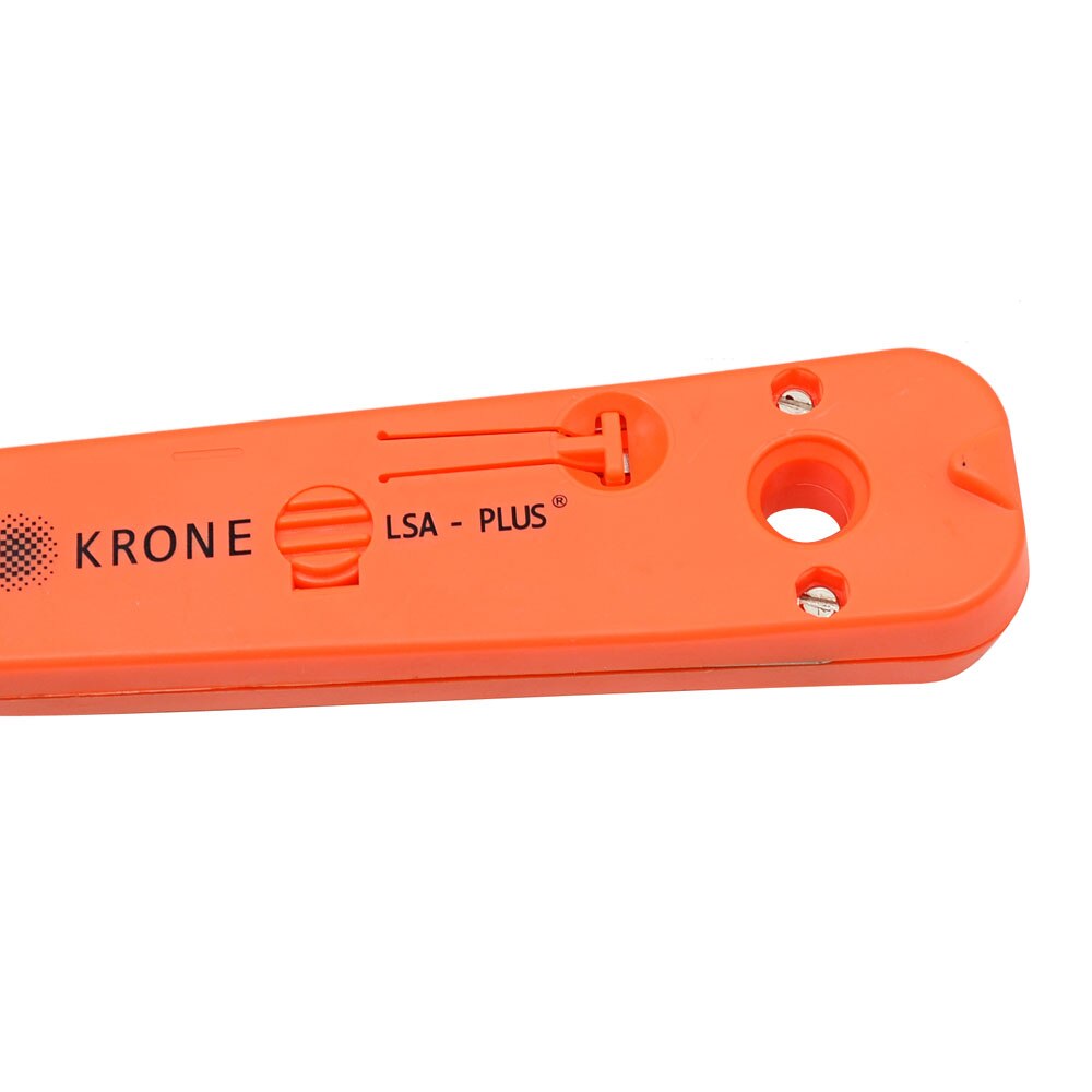 Originele Rode Krone Lsa-Plus Kabelgereedschap Met Transducer Voor Telecom Telefoon RJ11 Lan Netwerk Cat5 RJ45 Patch panel Verstelbare