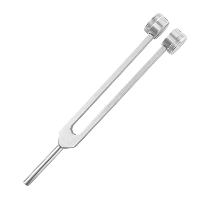 128 Hz Tuning Fork Clinical Grade Nerve/Sensory Anti-rust Tuning Fork Stainless Steel Portable Tuning Fork for Sound B85C