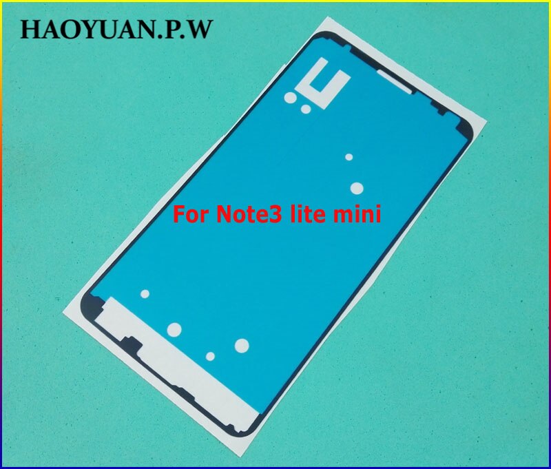 HAOYUAN.P.W Sticker Front LCD Frame Panel Faceplate Adhesive For Samsung Galaxy Note 1 2 3 lite 4 mini 5 Edge tape Glue: for Note 3 Lite mini