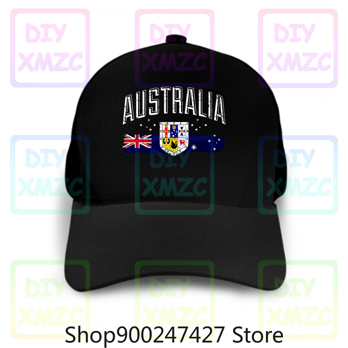 Australië Australische Vlag Baseball Cap Nationaliteit Etnische Pride Erfgoed Australische Hoeden