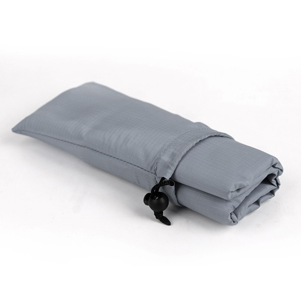 100*140cm Portable Lightweight Picnic Mat Pocket Blanket Waterproof Outdoor Travel Camping Beach Blanket Tent Sleeping Mat: Grey