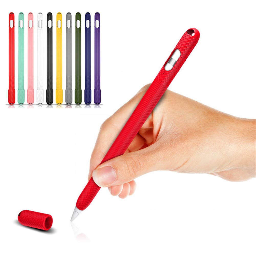 Voor Apple Potlood 1st Silicone Case Set Houder Mouw Met Beschermende Nib Cover Generatie