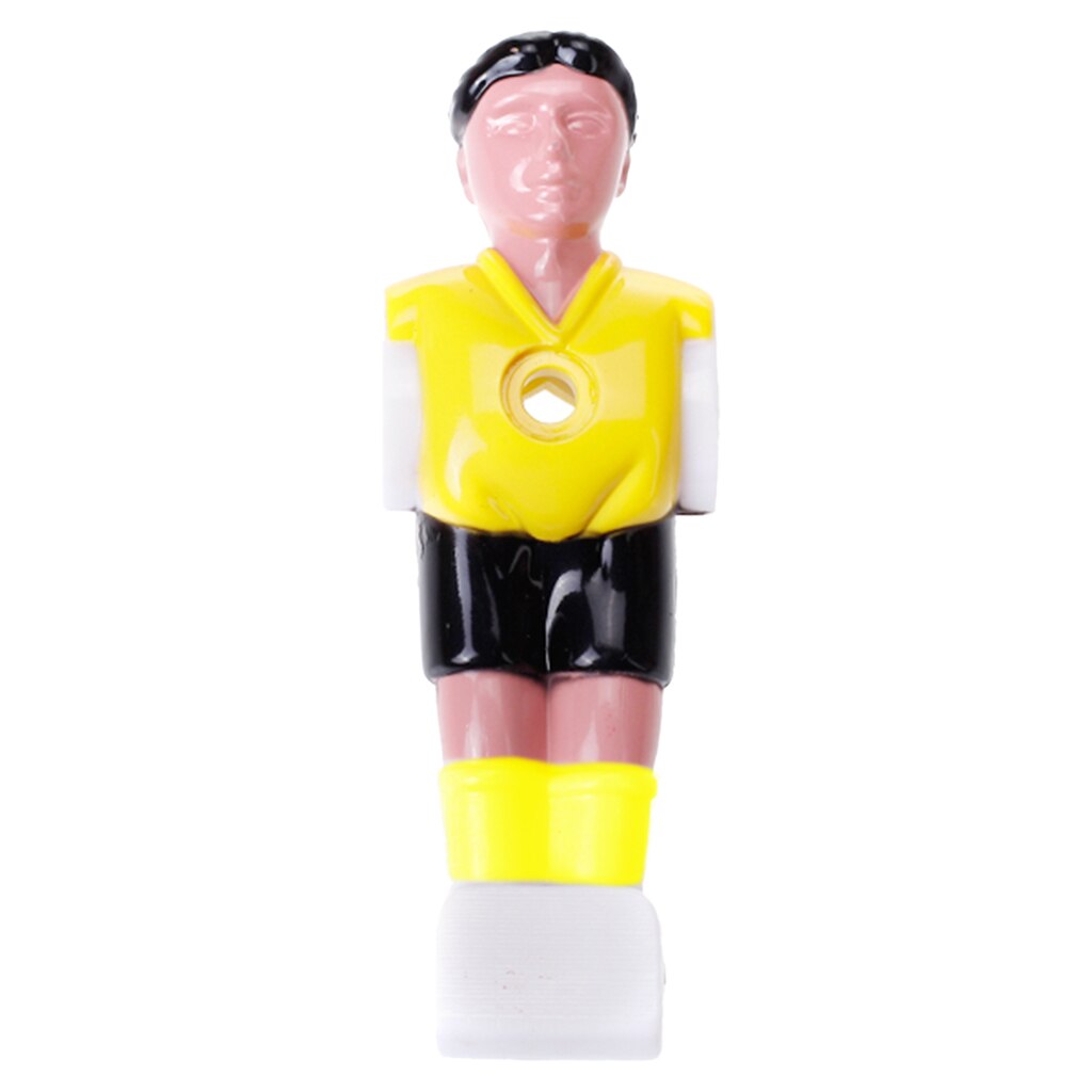 Piezas de Repuesto de futbolín para hombre, universales para mesas de futbolín estándar, varios colores: Yellow