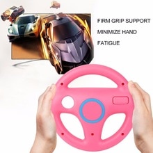 3 kleur Plastic Innovatieve en ergonomlc Game Racing Steering Wheel voor Nintendo Wii Remote Controller