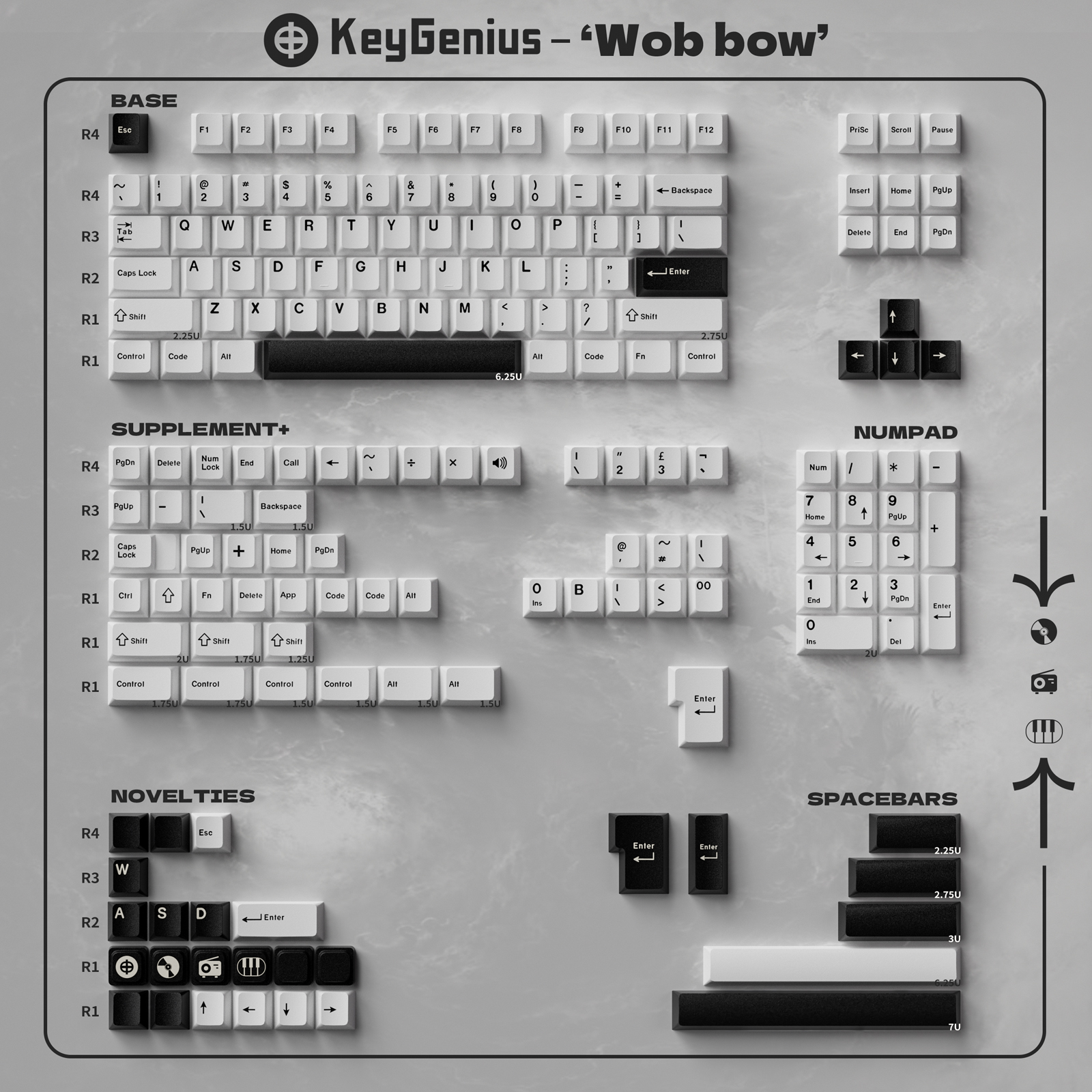 180 taster gmk-kloner, mecha -01, eva-taster, cherry profile double shot-taster til mx-switch, iso-enter, 7u taster: Cyan