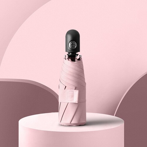 5 Voudige Academy Winddicht Paraplu Reizen Automatische Clear Parasol Zon Mini Paraplu Regen Vrouwen Sombrilla Ambrella BW50YS: style4