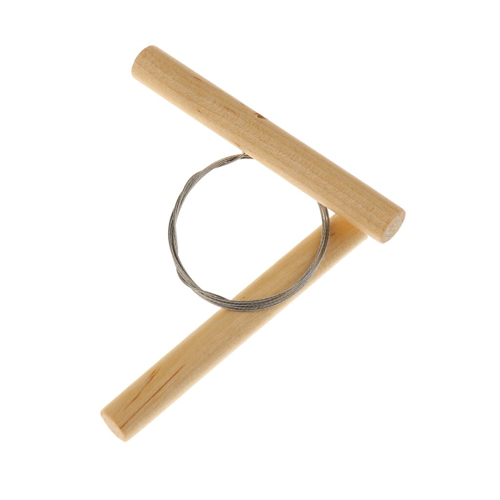 Steel Cutting Wire for Clay Pottery Sculpture Modeling Making Wooden Handle