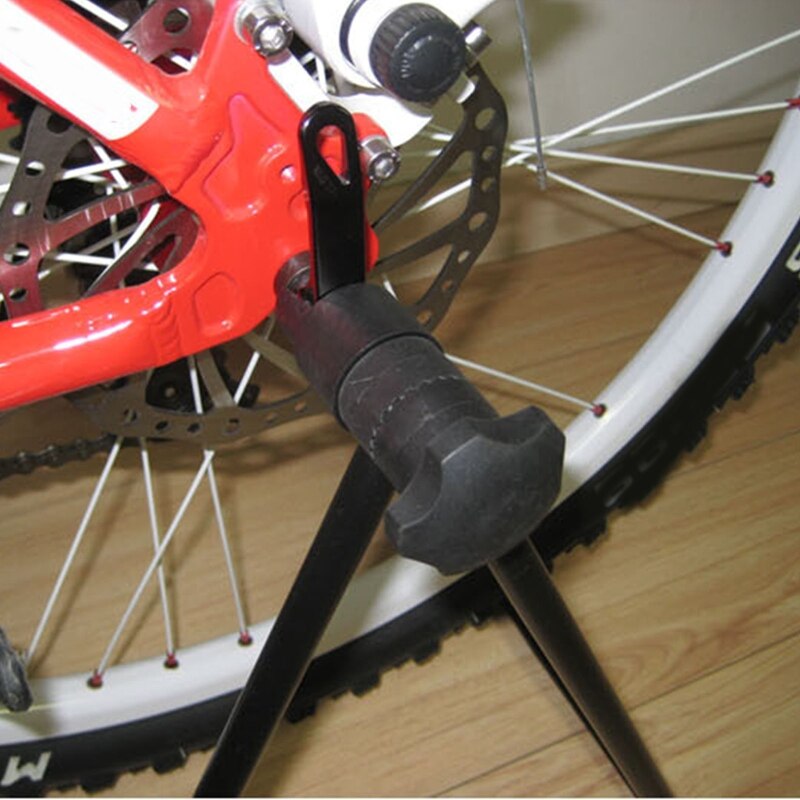 Universal Flexible Bicycle Bike Display Triple Wheel Hub Repair Stand Kick Stand for Parking Holder Folding