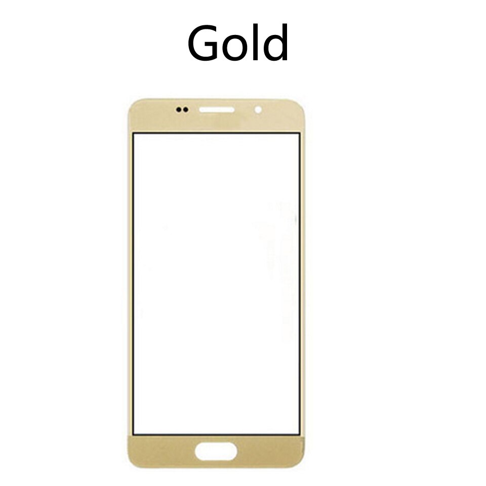 TouchScreen per Samsung Galaxy A5 2016 A510 Touch Screen pannello frontale lente in vetro esterno 5.2&quot;: Gold-No tool