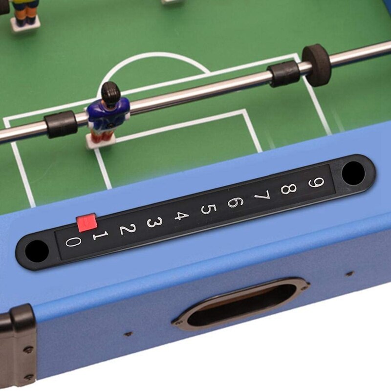 Tabellone segnapunti da tavolo di calcio di NEW-6Pcs Mini tabellone segnapunti da biliardo puntatori e contatore di giochi da tavolo con striscia numerica