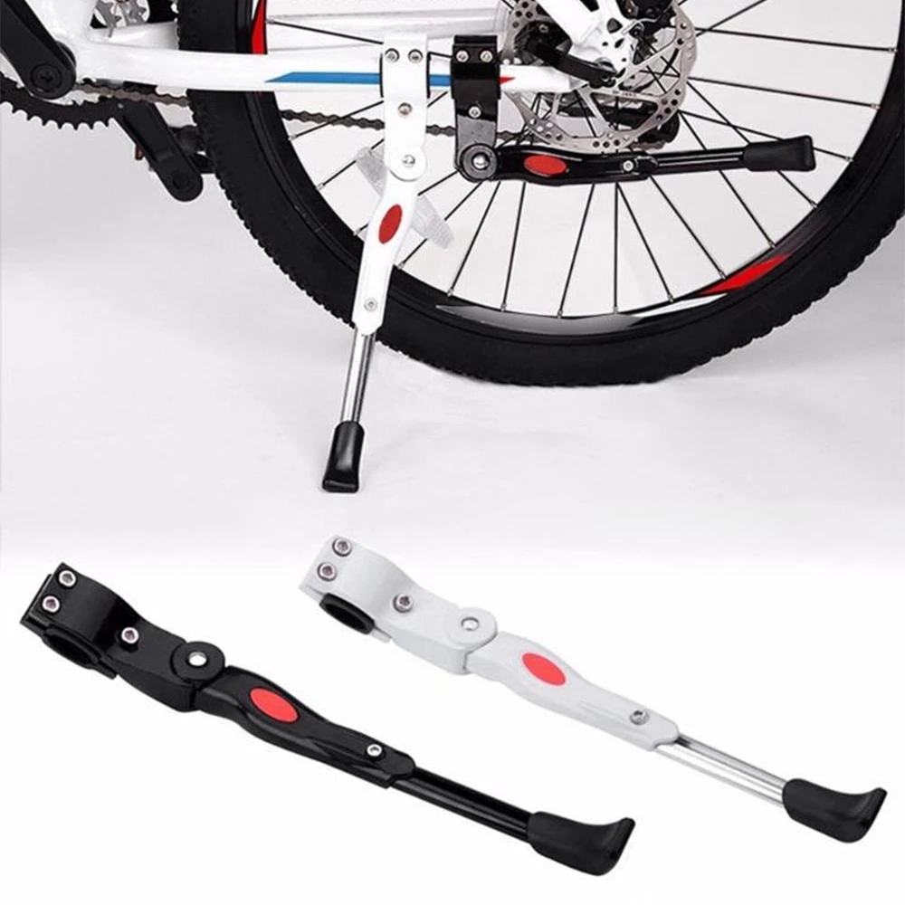 Bicycle Kickstand Stand Prop Side Rear Kick Stand Heavy Duty Road Bike Kickstand Adjustable Scooter Stand