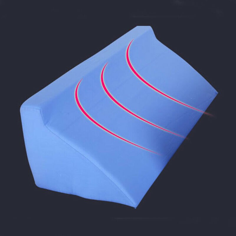 Verheffen Wedge Bed Kussen Beste Pad Lendensteun Kussen Voor Slapen Rest R Type Omgedraaid Pad Kant Pad