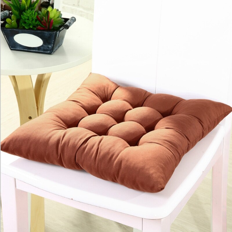 Soft Coffee Seat Pads for Dining Chair 40X40cm Cushion