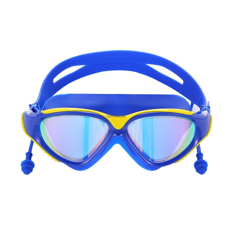 Gafas de natación con tapones para los oídos, protección para deportes acuáticos, máscara de buceo antiniebla para hombres y mujeres, gafas de buceo subacuáticas profesionales