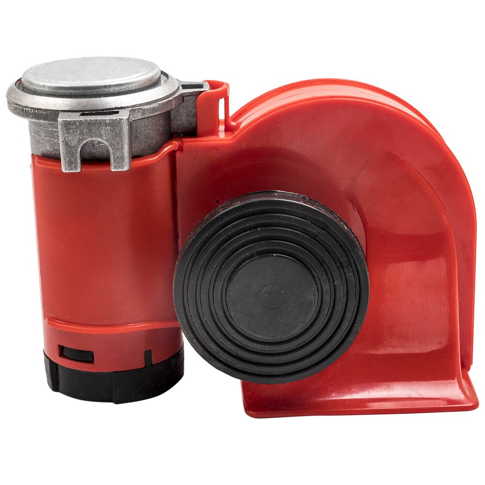 Dual Tone Air Horn 12V 130dB Electric Air Horn Pump Car Motorcycle Snail Compact