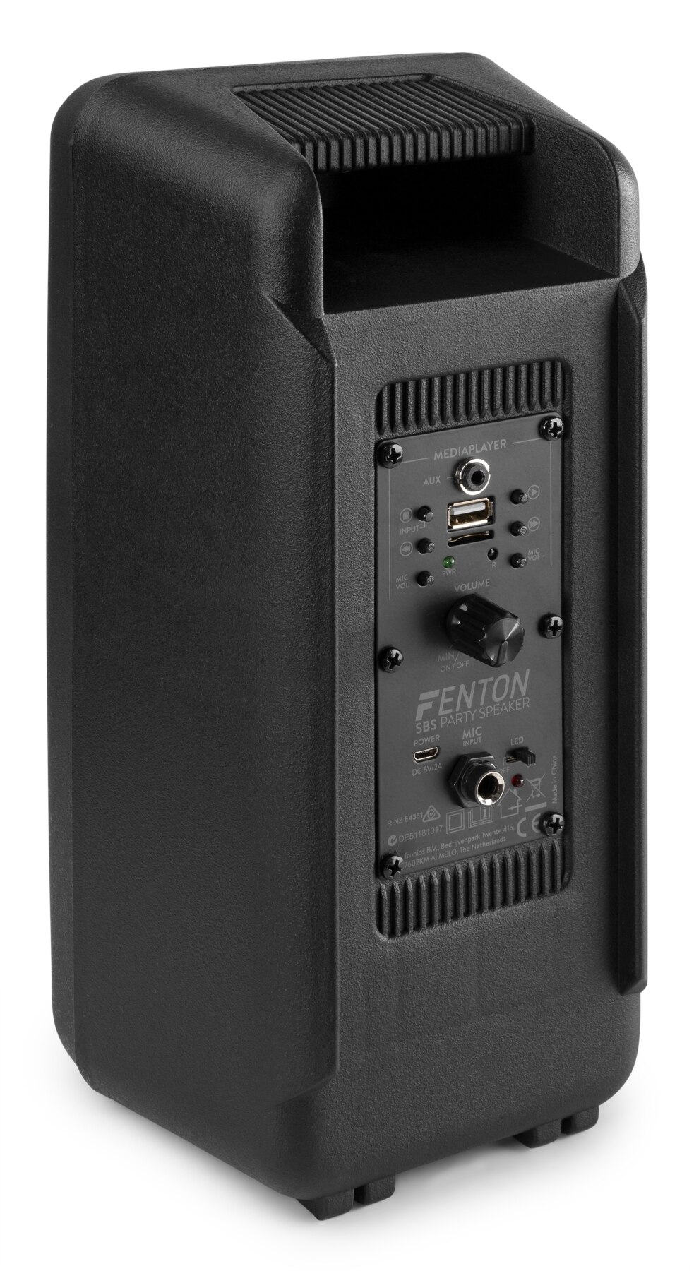 Fenton SBS65 Altavoz Party 2x 4" BT LED USB