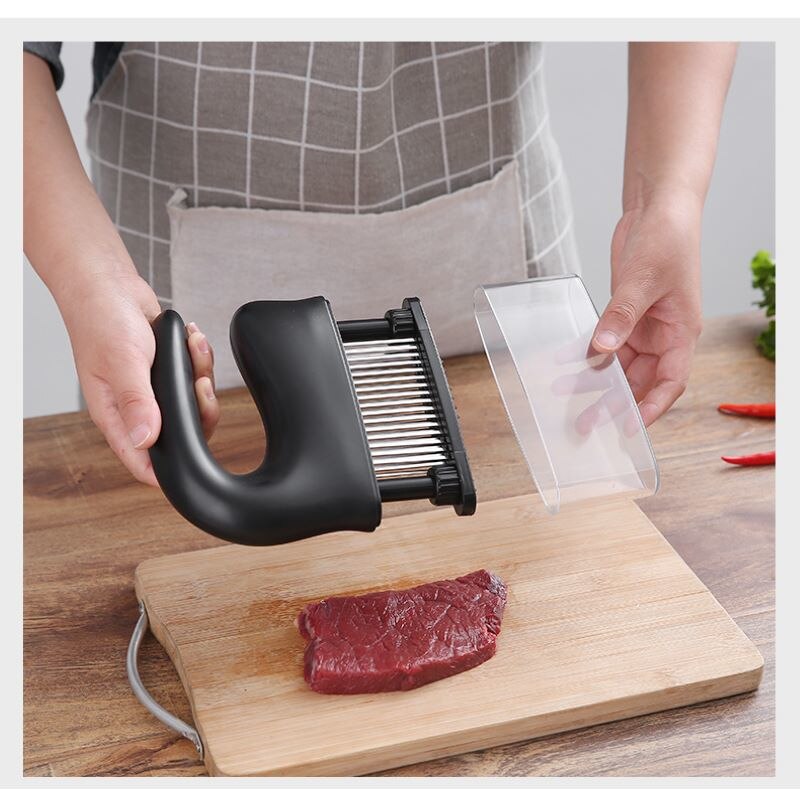48-Pin Steak Vleesvermalser Losse Vlees Naald Gebroken Pees Naald Tenderizer Losse Vlees Naald Keuken Accessoires