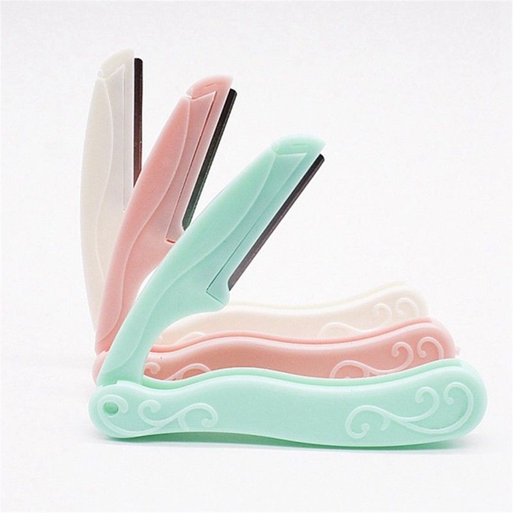 3 pièces/ensemble rasoir de sourcils femmes toilettage rasoir façonnage sûr rasoir visage épilateur cosmétique maquillage outils